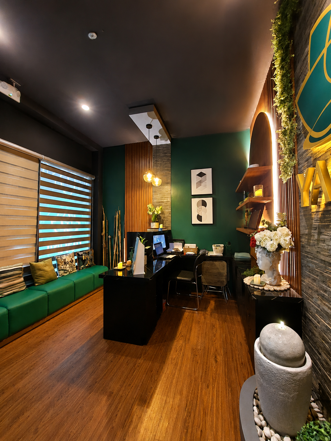 Tagum Branch interior — Reception area (editable)